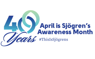 April is Sjögren's Awareness Month with 40th year logo for the foundation