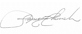 Janet Church Signature