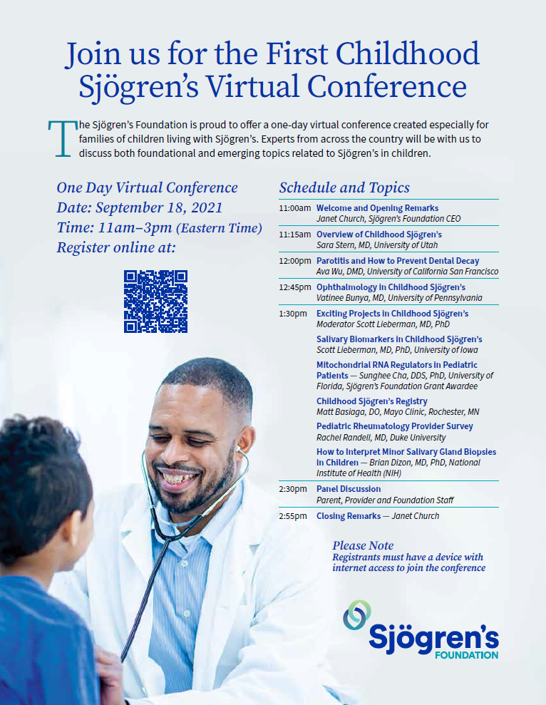 Pediatric Sjogren's Flyer - 2021