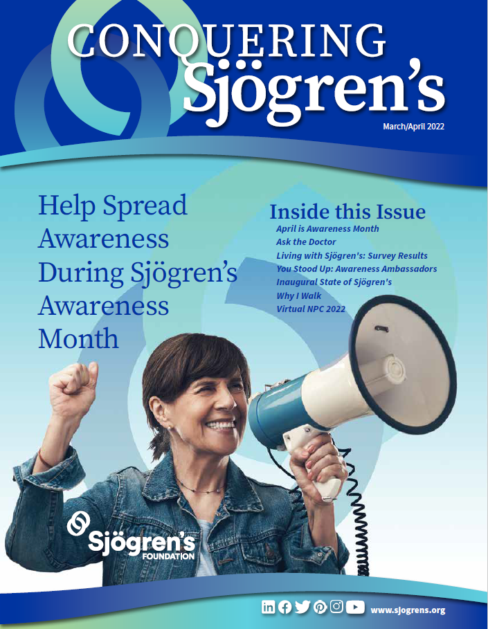 Conquering Sjögren's Cover March April 2022