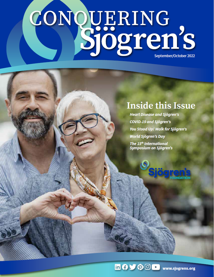 September October 2022 Conquering Sjögren's Cover