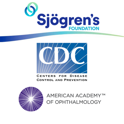 Logos for the CDC and the AAO
