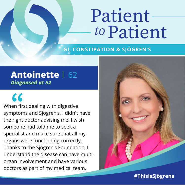 Patient to Patient - Antoinette