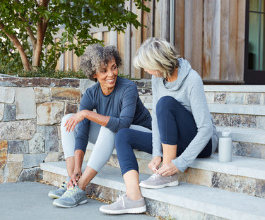 Two Women Before Run