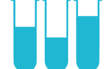 Blue Vials for Research News Story
