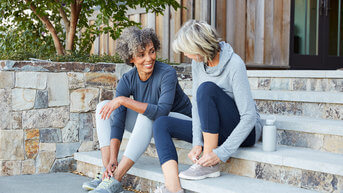 Two Women Before Run